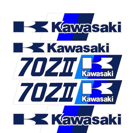 Aftermarket Decal Set KAW70ZIIDECALSET
